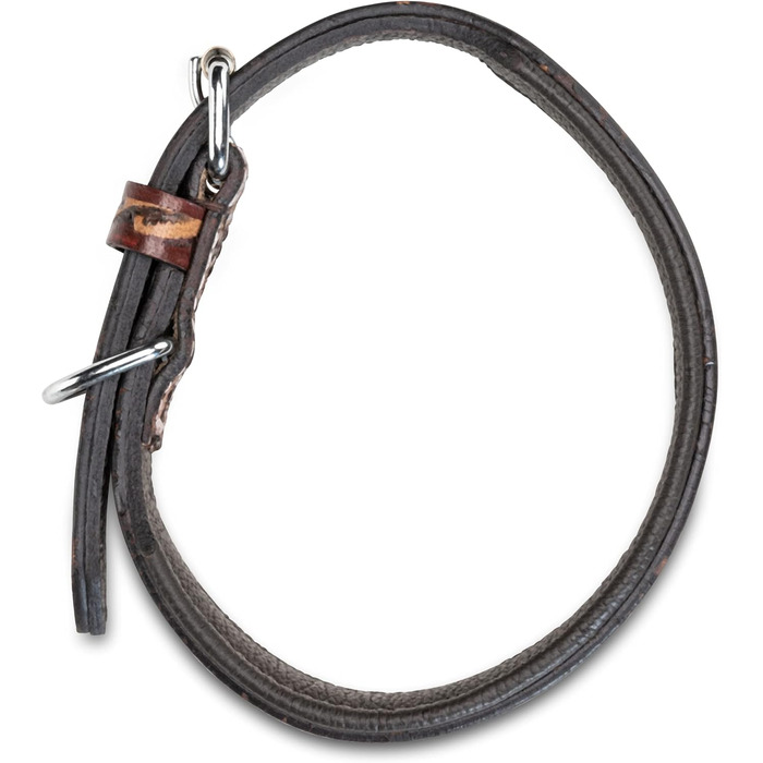 Нашийник для собак Джек Рассел з натуральної шкіри буйвола, регульований, з м'якою підкладкою, ручної роботи, з різьбленням, Alexey, розмір S (26-34 см)