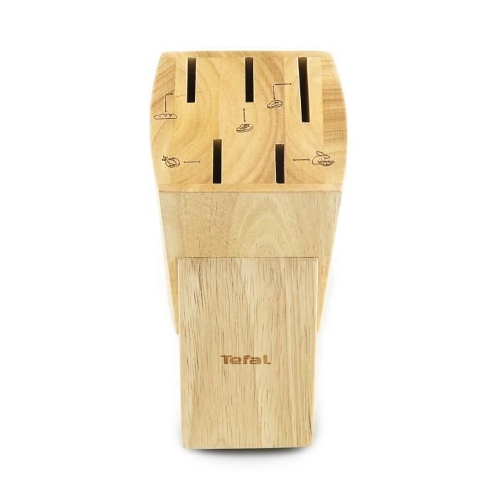 Набір ножів у блоці Tefal Comfort, 5 предметів, K221SA04