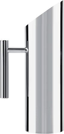 Water Pitcher with Ice Protection, Stainless Steel Water Pitcher, Iced Tea Pitcher, Beverage Carafe for Home Office, Hotel Serving Tool (1.5L)