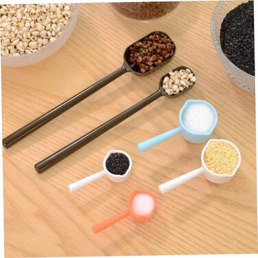 BESTonZON 12 Pack Steel Spoons Liquid Measuring Cup Liquid Mixing Stick Salt Spoon Coffee Teaspoon Baby