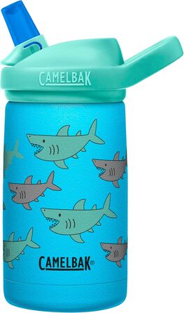 CamelBak Eddy+ Kids Sst Vacuum-Insulated Bottle 350ml 12Oz (Shark School)