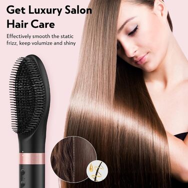 Slopehill Airstyler 5 в 1: Іонізатор, Фен, Щітка для об'єму, Локони, Випрямляч. Чорний