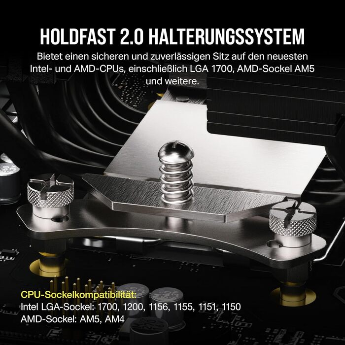 Корпус Corsair A115 з повітряним охолодженням CPU - 2 вентилятори AF140 Elite, чорний