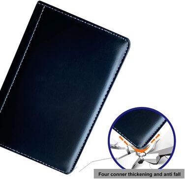 Чохол для Sony PRS-T2/PRS-T1 (6 дюймів), шкіряний, чорний