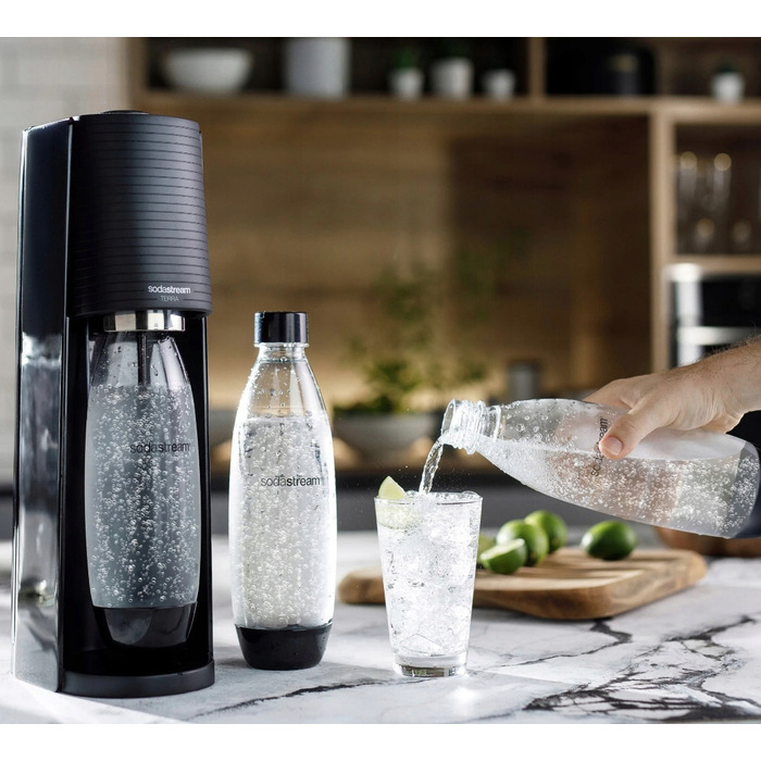 Набір SodaStream: сифонатор Terra + 2 пляшки Fuse + сироп Pepsi Zero 440 мл