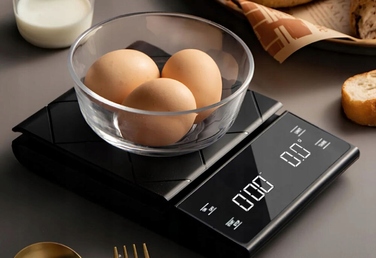 Кухонний електронний ваги для дому, високоточні, до 3 кг, з дисплеєм