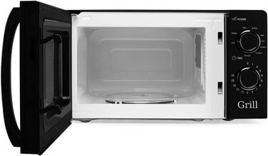 Мікрохвильова піч Orbegozo MI 2115, 20 л, 700 Вт, білий колір, з грилем