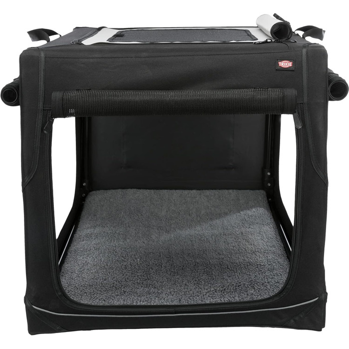 Тріксі переносна переносна клітка для собак Vario, 76x48x51 см – комфортна переноска для собак маленьких та середніх порід – безпечна та якісна переноска для вашого улюбленця