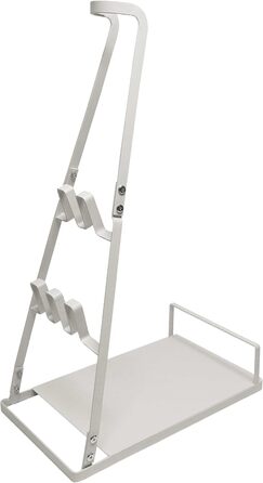 Тримач для пилососа vhbw, сумісний з Miele Triflex HX1, HX2, білий