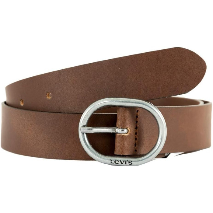 Ремінь шкіряний жіночий Levi's Hermosilla 100 (коричневий, 65 см)