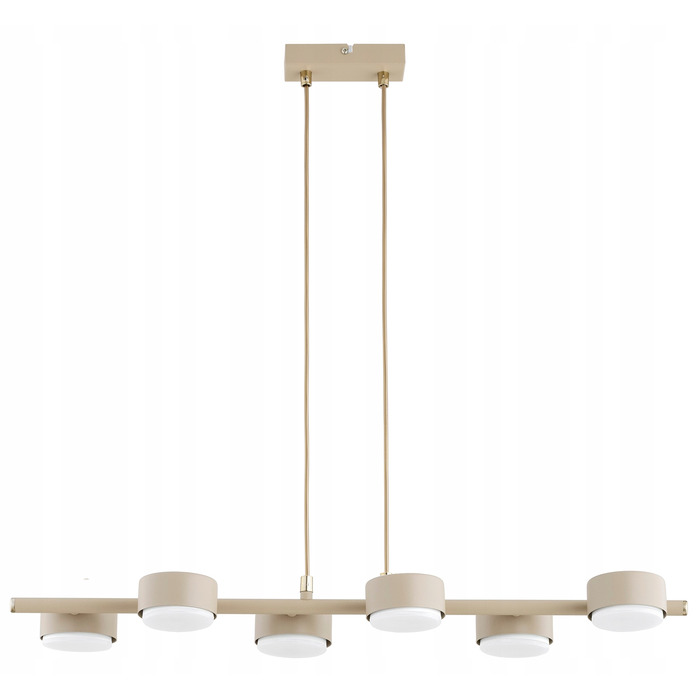 Підвісна лампа Elko-Lighting Mono Ecru, 6 точок світла, GX53