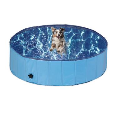 Relaxdays Blue Dog Pool