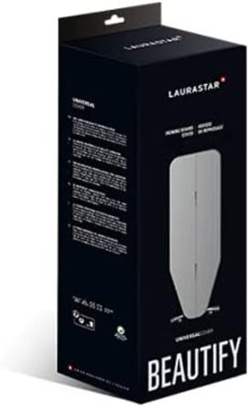 Чохол для прасувальної дошки Laurastar Universalcover Dark Grey 131x55 см, 100% бавовна, з кліпсою, для всіх дощок