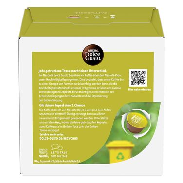 Кавові капсули NESCAFÉ Dolce Gusto Cappuccino, набір 3х16 шт (48 капсул)