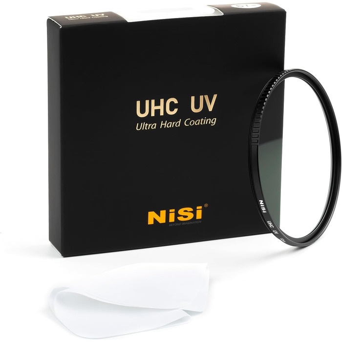 Фільтр NiSi UHC UV 67mm - захисний фільтр з мікрофіброю, скло Water-white, покриття 99.3% світлопропускання, ультратонкий