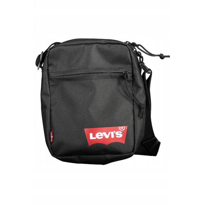 Чоловіча сумка-месенджер Levi's Mini Crossbody Solid Batwing, чорна