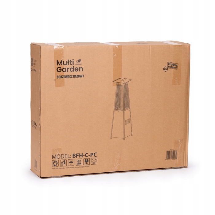 Парасоль-обігрівач MultiGarden 180 см, 11,5 кВт