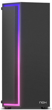 Корпус для ПК INFINITITY GAMMA: ATX, Micro ATX, USB 3.0, металева сітка, підтримка 3 вентиляторів, 4 HDD, відеокарта до 370 мм, чорний