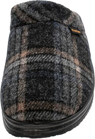 Домашні тапочки чоловічі Fischer Karomuster 204602 (41 EU, сірий)