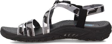 Сандалі жіночі Skechers Reggae Tasse - Oh,snap! чорно-білі (38 EU)