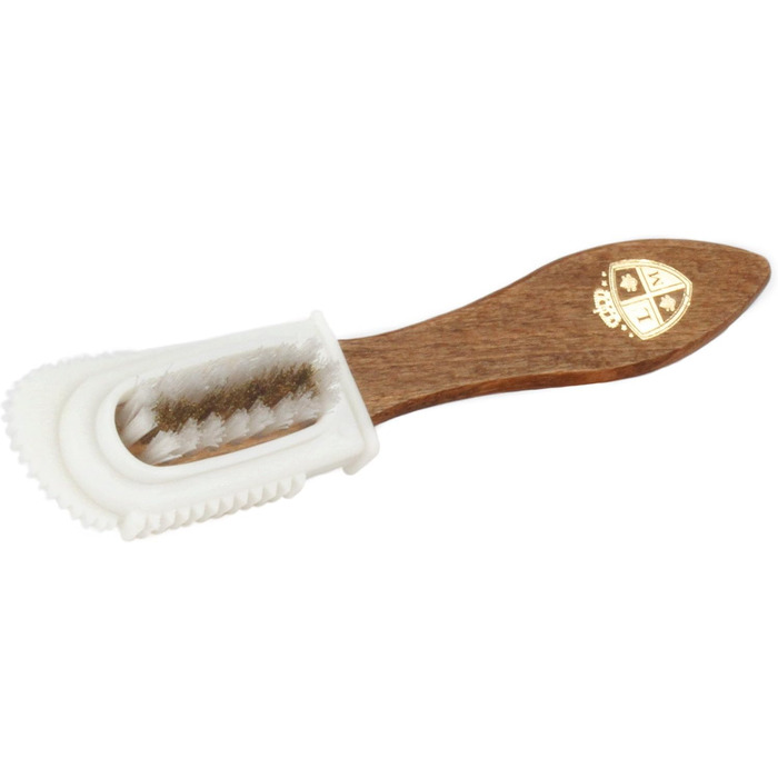 Langer & Messmer Shoe Care Set incl. high-quality leather care creams and horsehair brushes for effective care of your smooth leather shoes - The shoe care set for professional shoe care