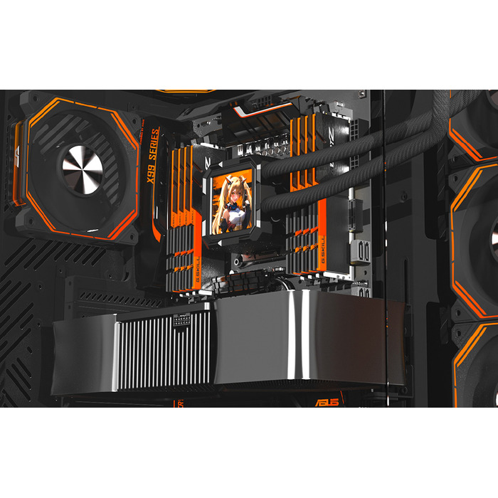 Корпус для ПК DarkFlash DY470 ATX Midi Tower, 4 вентилятори, ігровий