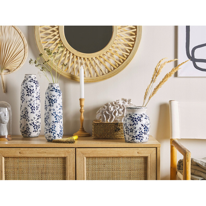 Керамічна ваза Beliani, 12 x 35 см