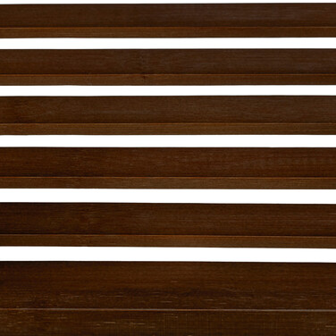 Relaxdays Bamboo Bathroom Shelf, Dark Brown