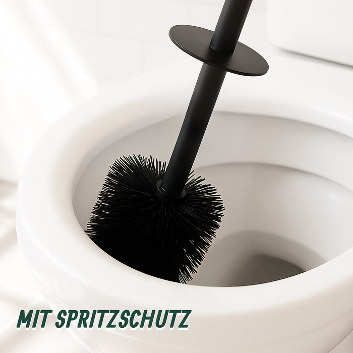 Relaxdays Toilet Brush with Wall Holder