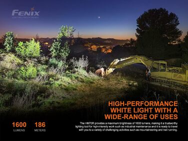 FENIX Hm70r Rechargeable 21700 Powered Headlamp with Neutral White and Red LEDs