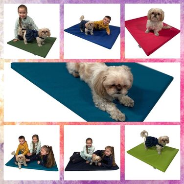 FORTISLINE Лежанка для собак Ібіца, міцна та водовідштовхувальна, XL (120x90 см), рожева