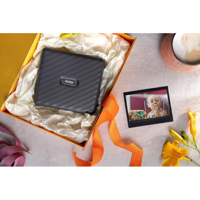Друк фото з телефону: INSTAX LINK Wide - принтер для смартфонів (Mocha Gray)