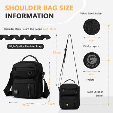 Чоловіча нагрудна сумка через плече з патчами та кріпленням на липучці, водонепроникна тактична сумка-слінг з багатьма кишенями, сіра