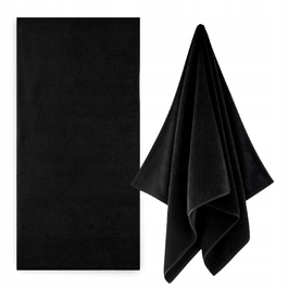 Великий банний рушник ZWOLTEX KIWI 2, чорний, 500г, 70x140см