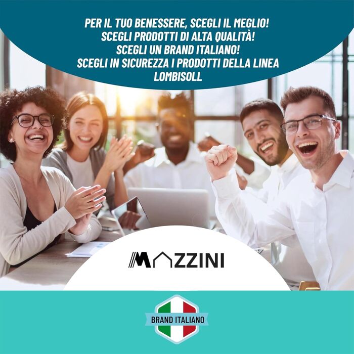 Подушка для попереку MAZZINI з Memory Foam - ергономічна підтримка спини для офісного крісла та авто, антиковзка, знімний чохол, при болях у попереку, для правильної постави