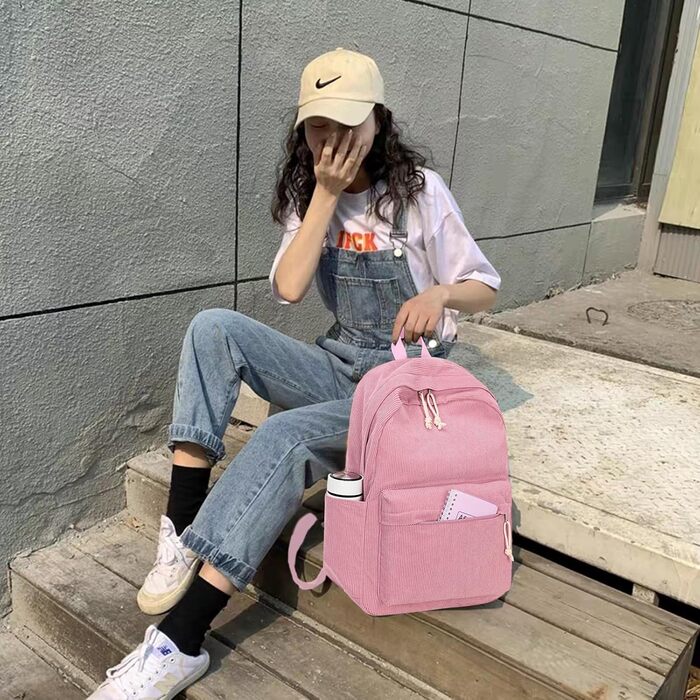 BTOOP Рюкзак унісекс 0122 (1 шт.) 17' шнур, рожевий