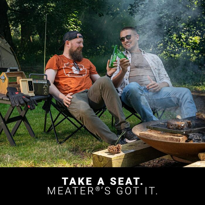 MEATER Block: Бездротовий розумний термометр для м'яса | Для приготування в духовці, на грилі, мангалі, BBQ, Smoke та Rotisserie | Bluetooth та WiFi | 50+ рецептів в додатку