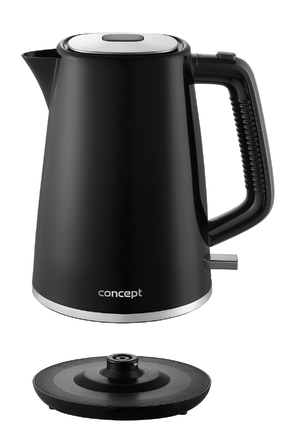 Електричний чайник Concept RK2375, 2200 Вт, 1,7 л, чорний