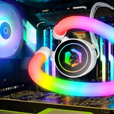 Система водяного охолодження EMPIRE GAMING Guardian G-V20 AIO для ПК – 240 мм, RGB, для Intel та AMD