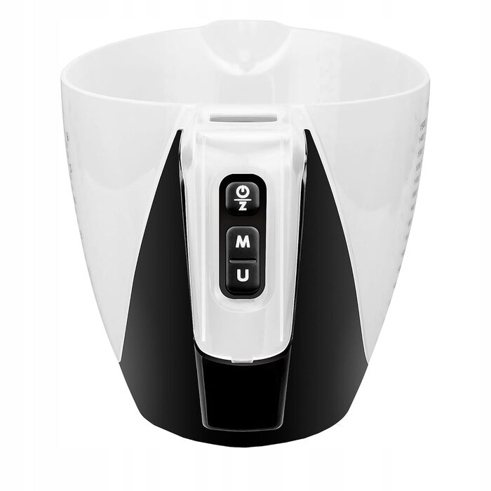 Lamex Electric Scale - Precision Kitchen Scale with Bowl (Measuring Range from 1g to 5kg) - Damage-Proof - Clear Digital Scale - 5 Measurement Modes - Black