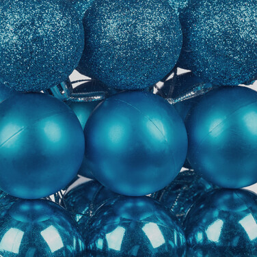 Relaxdays Set of 50 Christmas Baubles