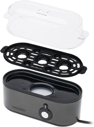 Електричний яйцеварка Mesko MS 4485: 1-3 яйця, напівтверді/тверді, режим приготування, мірний стакан, індикатор, автовимкнення