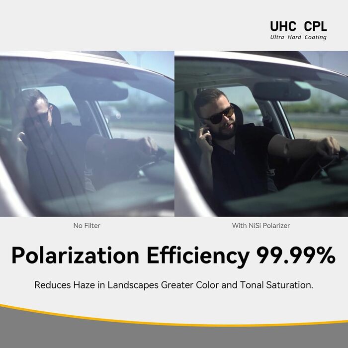 Фільтр NiSi UHC CPL 67mm - Поляризаційний фільтр з ультра-твердим покриттям