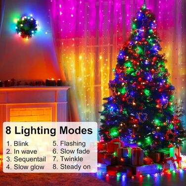 Льодогенератор Yizhet 3x3м LED, 300 LED, тепле біле світло, 8 режимів, IP65, для декору вечірки, шлюбу, Різдва, тераси