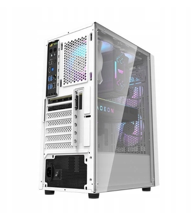 Корпус для комп'ютера Darkflash A290 Midi Tower ATX, білий, з бічним вікном