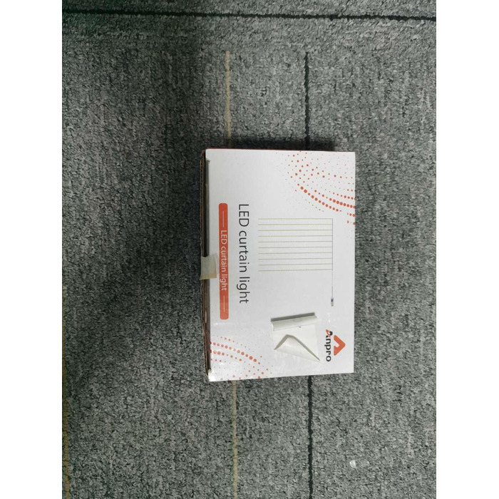 LED штора Anpro 3x3м, USB, 320 LED, 8 режимів, тепле світло - декор для дому