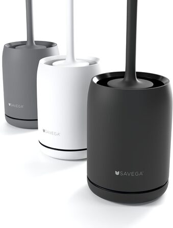 Силіконова щітка для унітазу на стіну – щітка для туалету без свердління, набір – щітка для унітазу з тримачем (чорний)