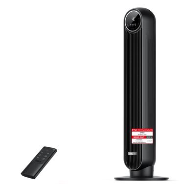 Турбовентилятор Dreo Nomad One: тиха робота, 4 швидкості, 90° осциляція, таймер 8 год, чорний