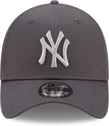 Кепка New Era New York Yankees MLB Essential Grey 39Thirty Stretch (L-XL)
