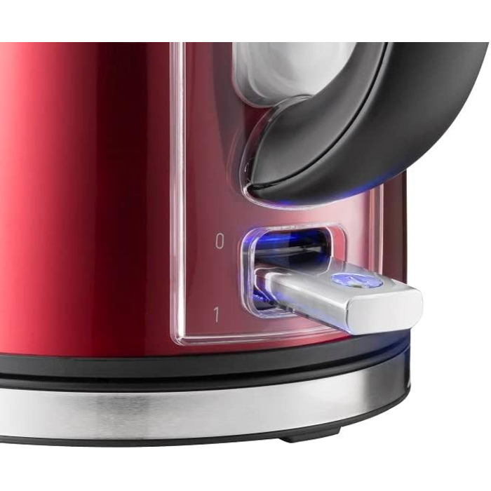 Електричний чайник Grundig WK 8340 з нержавіючої сталі, 1.7 л, прихований нагрівальний елемент, індикатор рівня води, колір Rose Gold